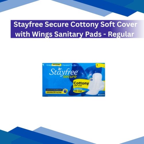 Stayfree Secure Cottony Soft Cover with Wings Sanitary Pads