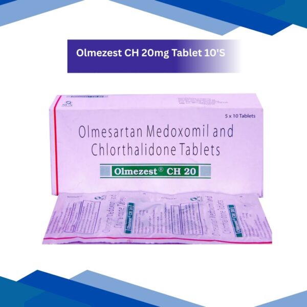 Olmezest CH 20 mg Tablet 10's