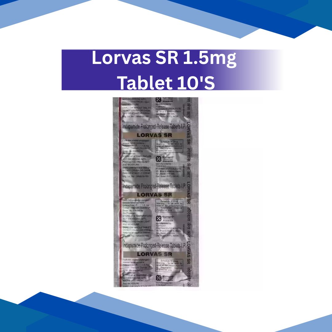 Lorvas SR 1.5mg Tablet 10'S