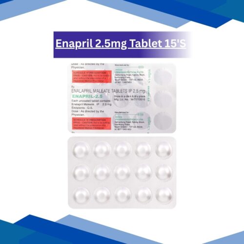 Enapril 2.5mg Tablet 15'S
