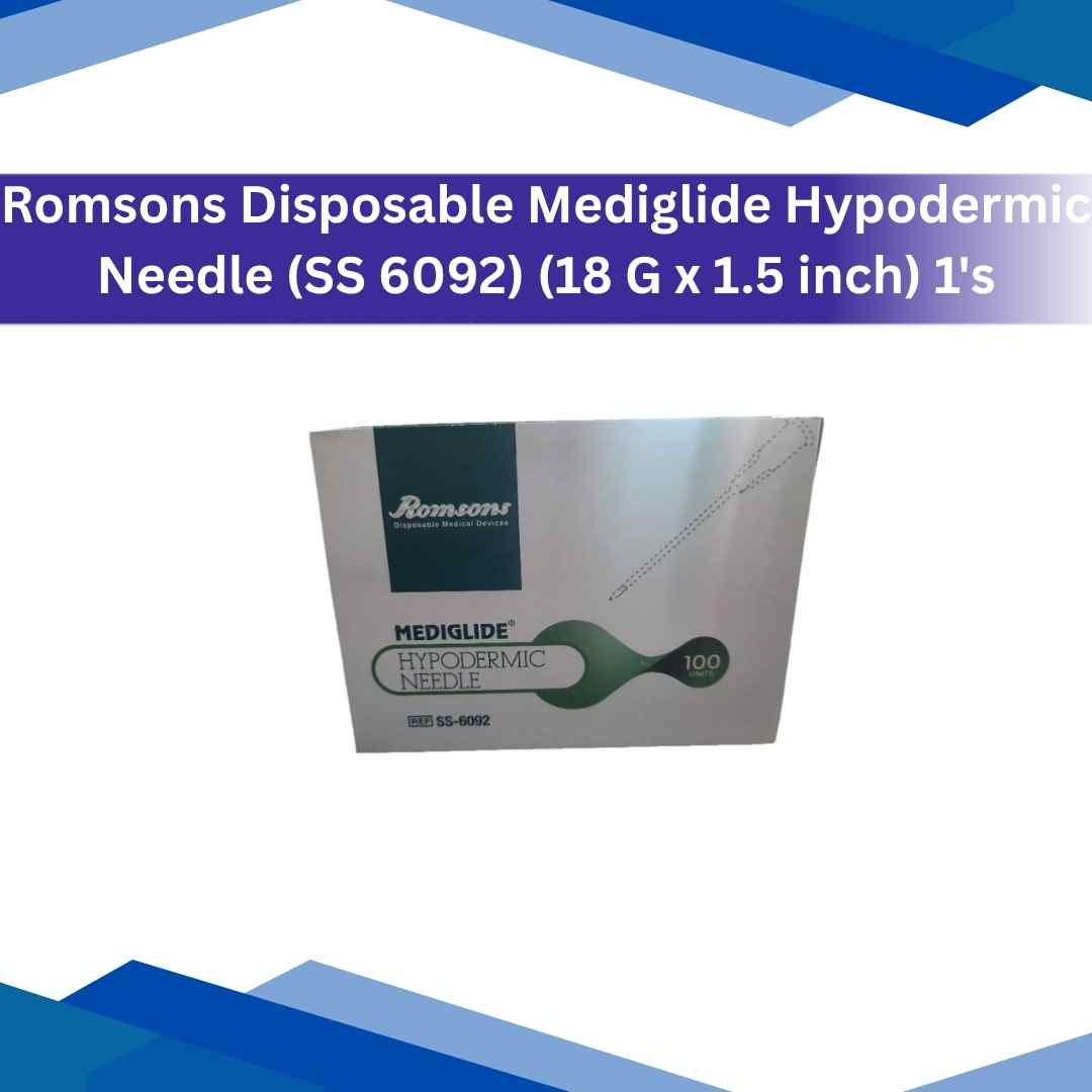 Romsons Disposable Mediglide Hypodermic Needle