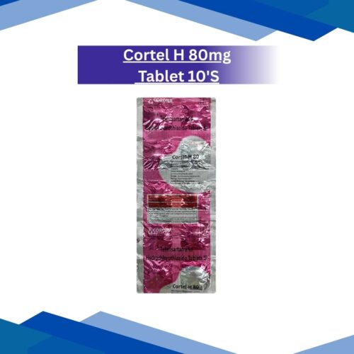 Cortel H 80 mg Tablet 10's