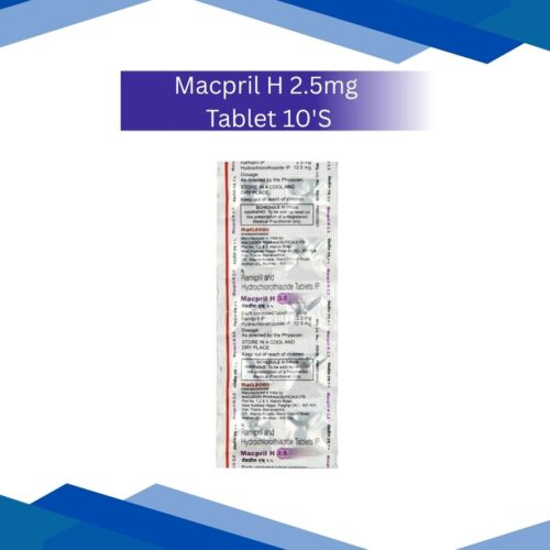 Macpril H 2.5 mg Tablet 10's