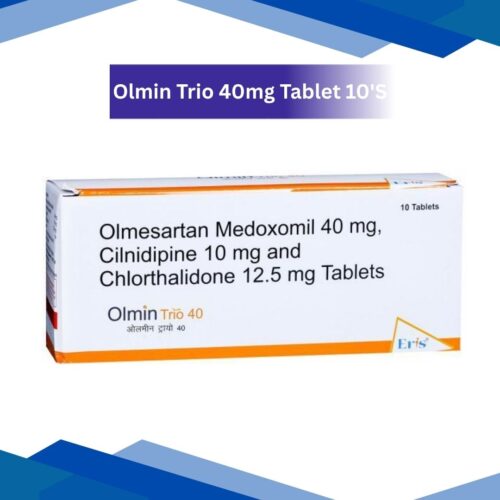 Olmin Trio 40 mg Tablet 10's