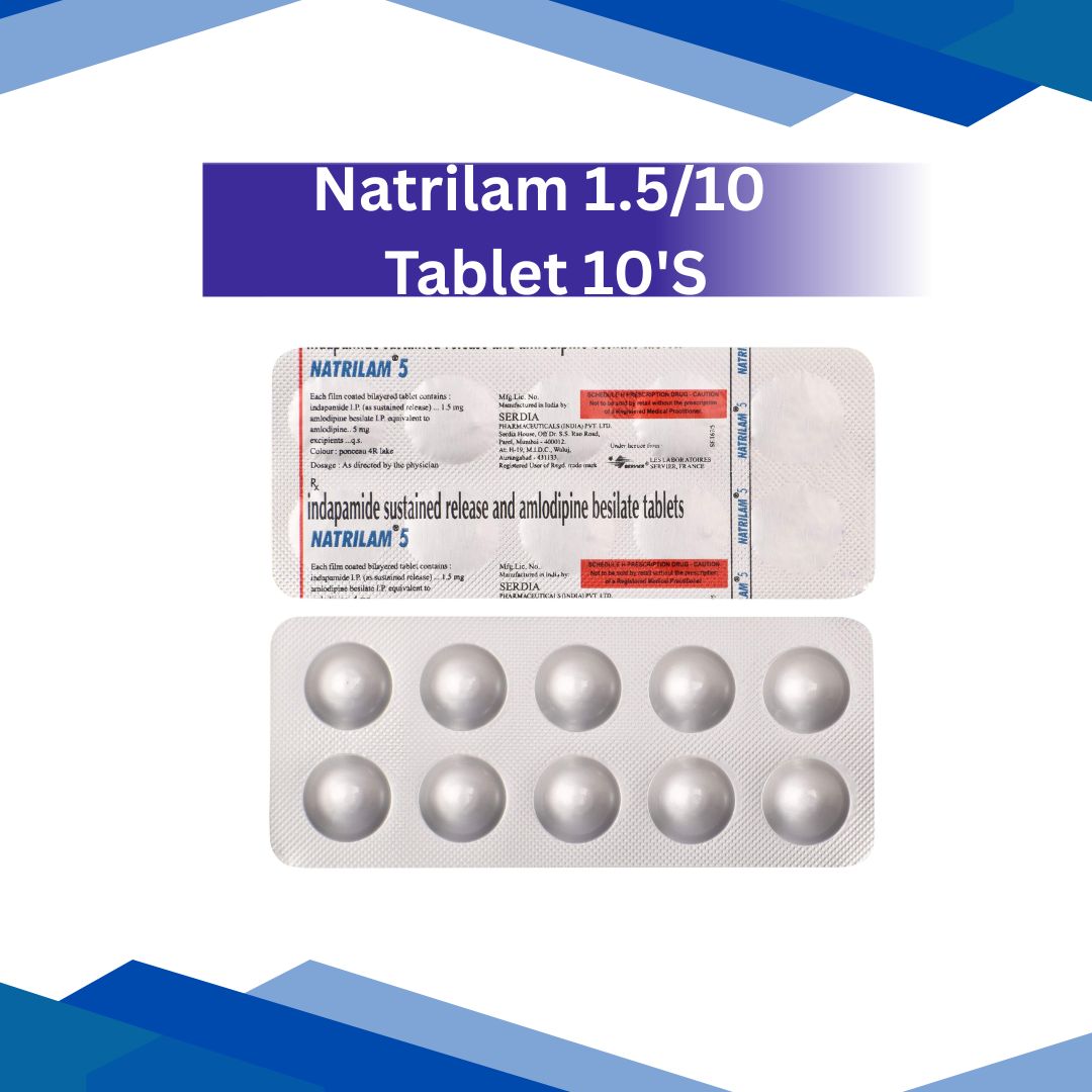 Natrilam 1.5/10 Tablet 10'S