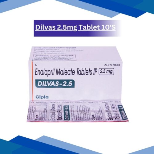 Dilvas 2.5mg Tablet 10'S