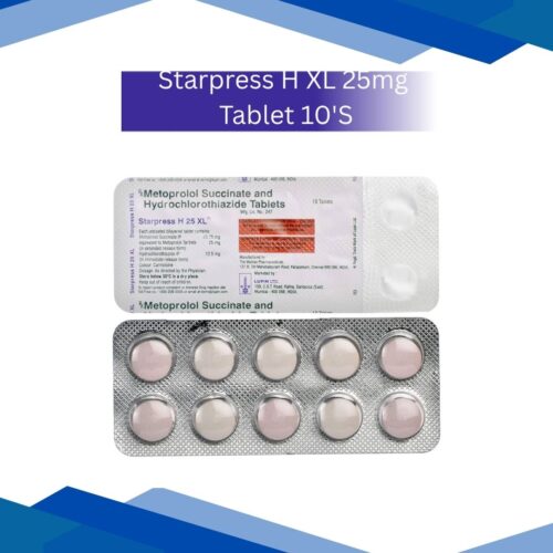 Starpress H XL 25 mg Tablet 10's