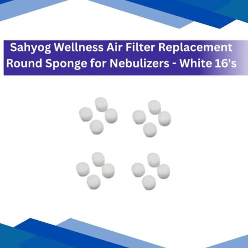 Sahyog Wellness Air Filter Replacement Round Sponge for Nebulizers