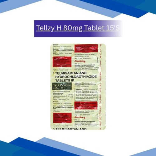 Tellzy H 80 mg Tablet 15's