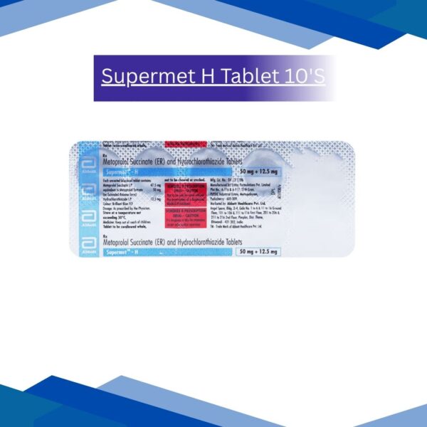 Supermet H Tablet 10's