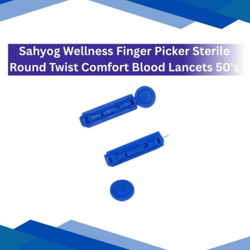 Sahyog Wellness Finger Picker Sterile Round Twist Comfort Blood Lancets