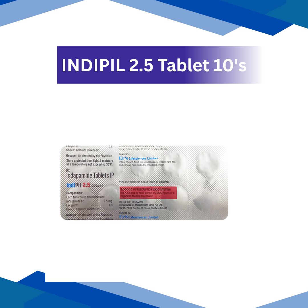 INDIPIL 2.5 Tablet 10's