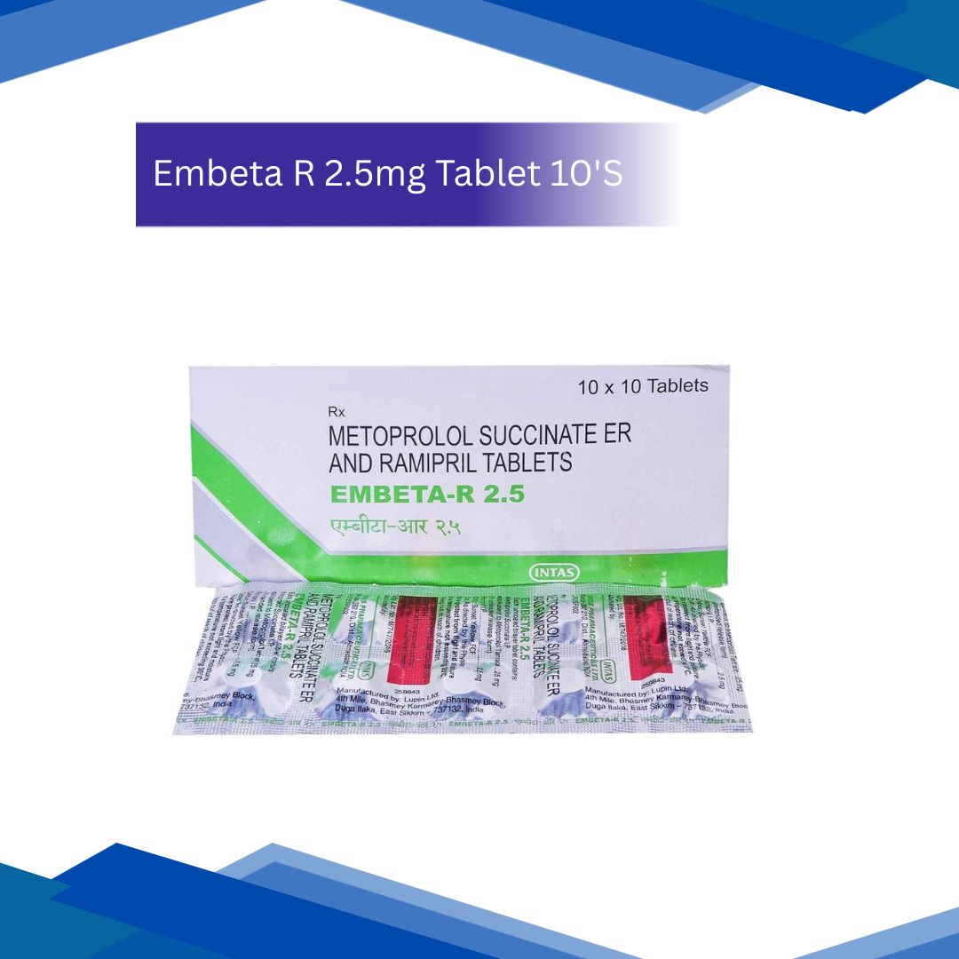 Embeta R 2.5 mg Tablet 10's