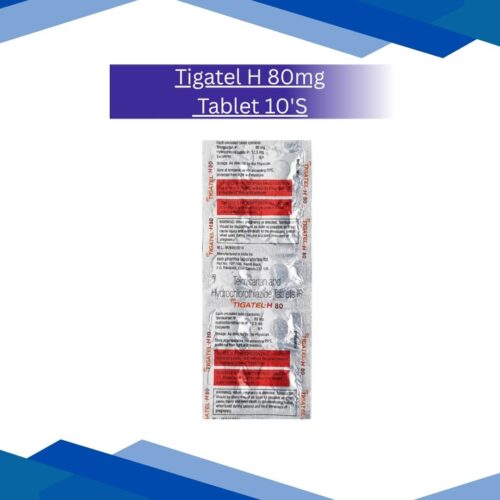 Tigatel H 80 mg Tablet 10's