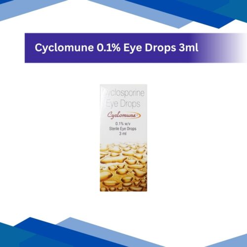 Cyclomune 0.1% Eye Drops 3 ml