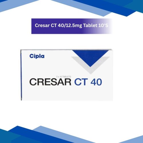 Cresar CT 40/12.5 mg Tablet 10's