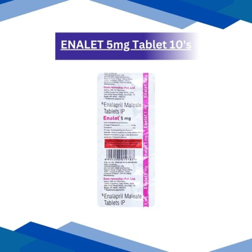 ENALET 5mg Tablet 10's