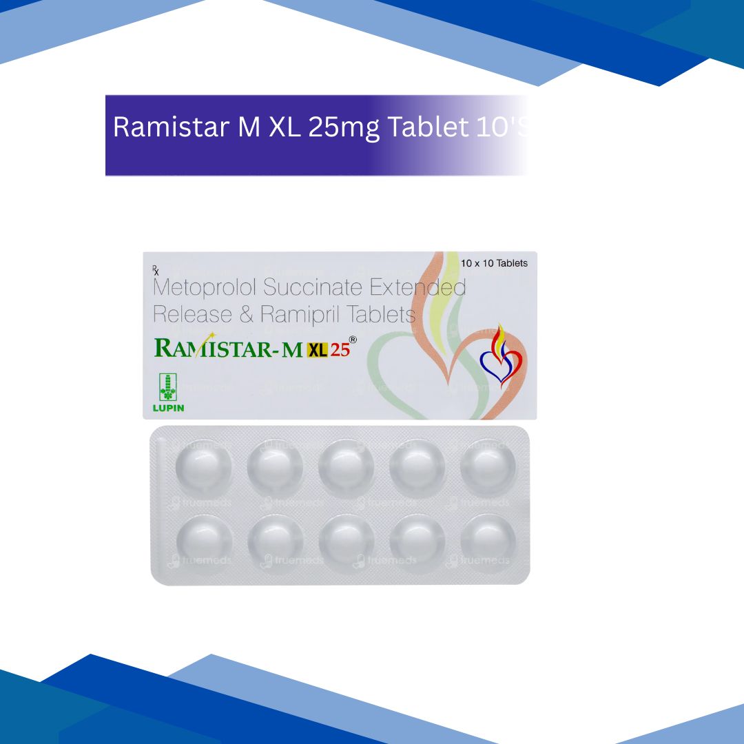 Ramistar M XL 25 mg Tablet 10's