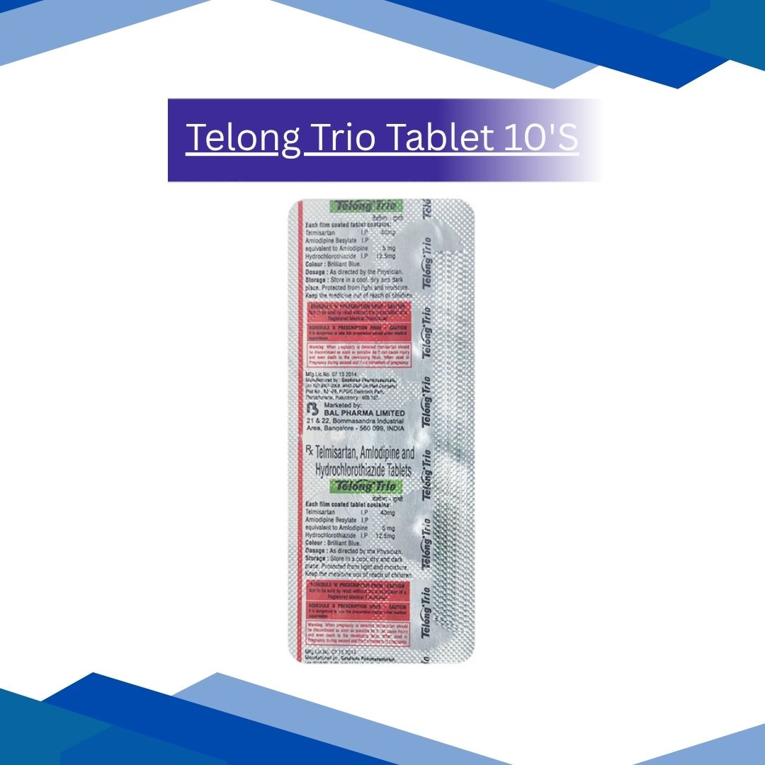 Telong Trio Tablet 10'S