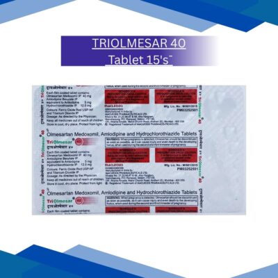 TRIOLMESAR 40 Tablet 15's