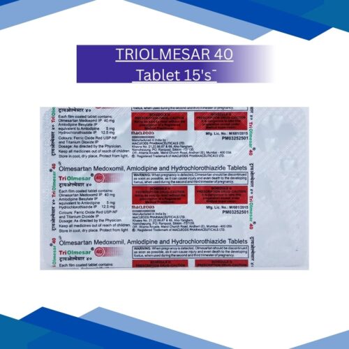 TRIOLMESAR 40 Tablet 15's