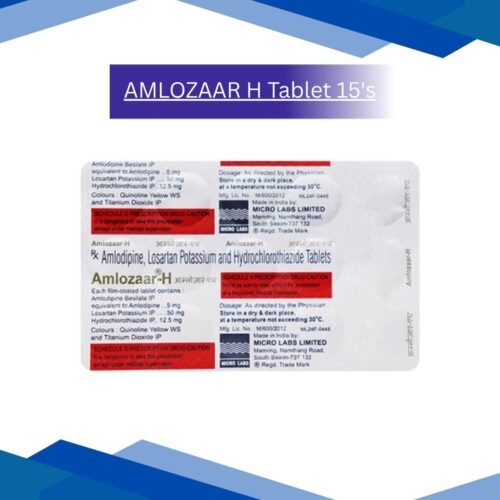 AMLOZAAR H Tablet 15's