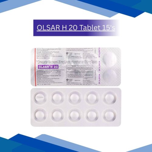 OLSAR H 20 Tablet 15's