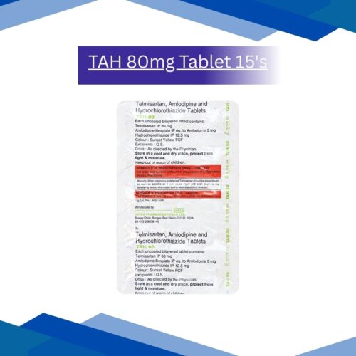 TAH 80mg Tablet 15's
