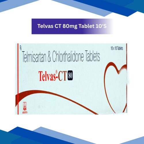 Telvas CT 80 mg Tablet 10's