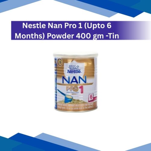 Nestle Nan Pro 1 (Upto 6 Months) Powder 400 gm -Tin
