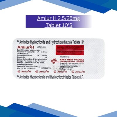 Amiur H 2.5/25mg Tablet 10’S