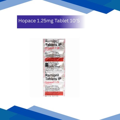 Hopace 1.25 mg Tablet 10's