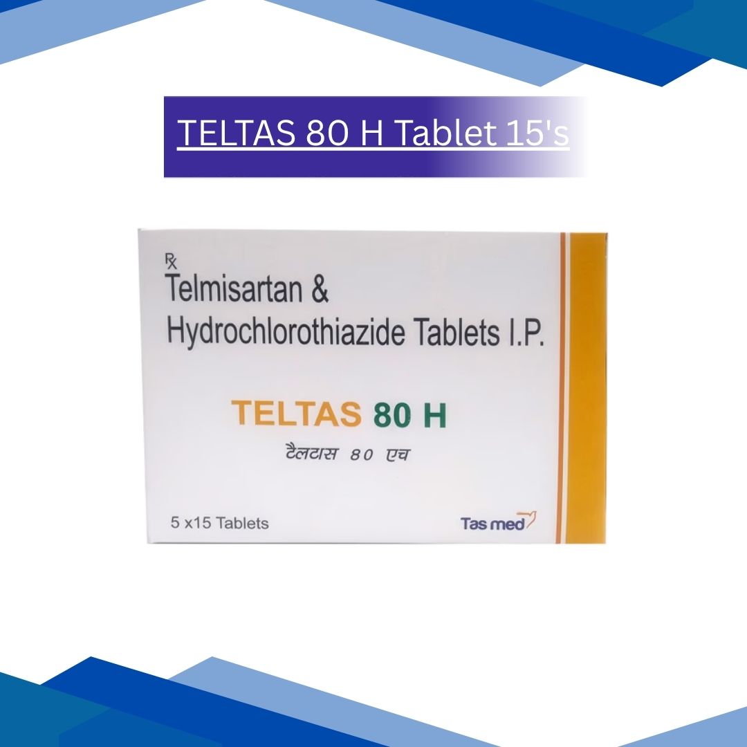 TELTAS 80 H Tablet 15's