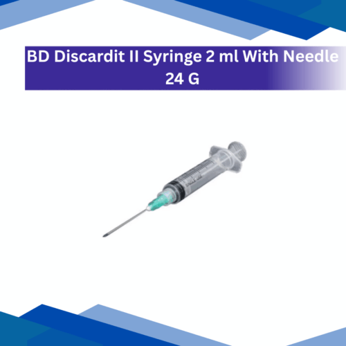 BD Discardit II Syringe 2 ml with Needle 24G