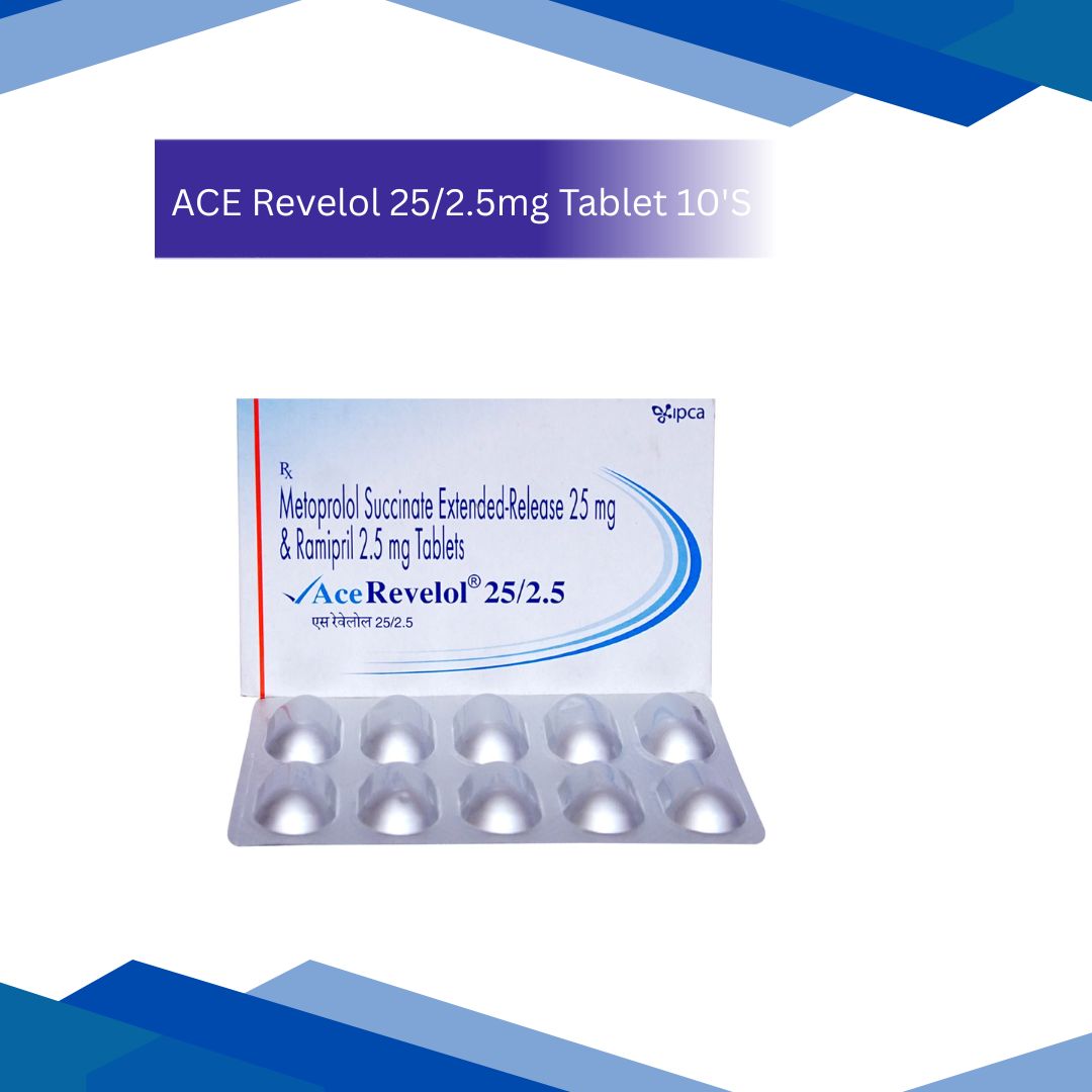 ACE Revelol 25/2.5 mg Tablet 10's