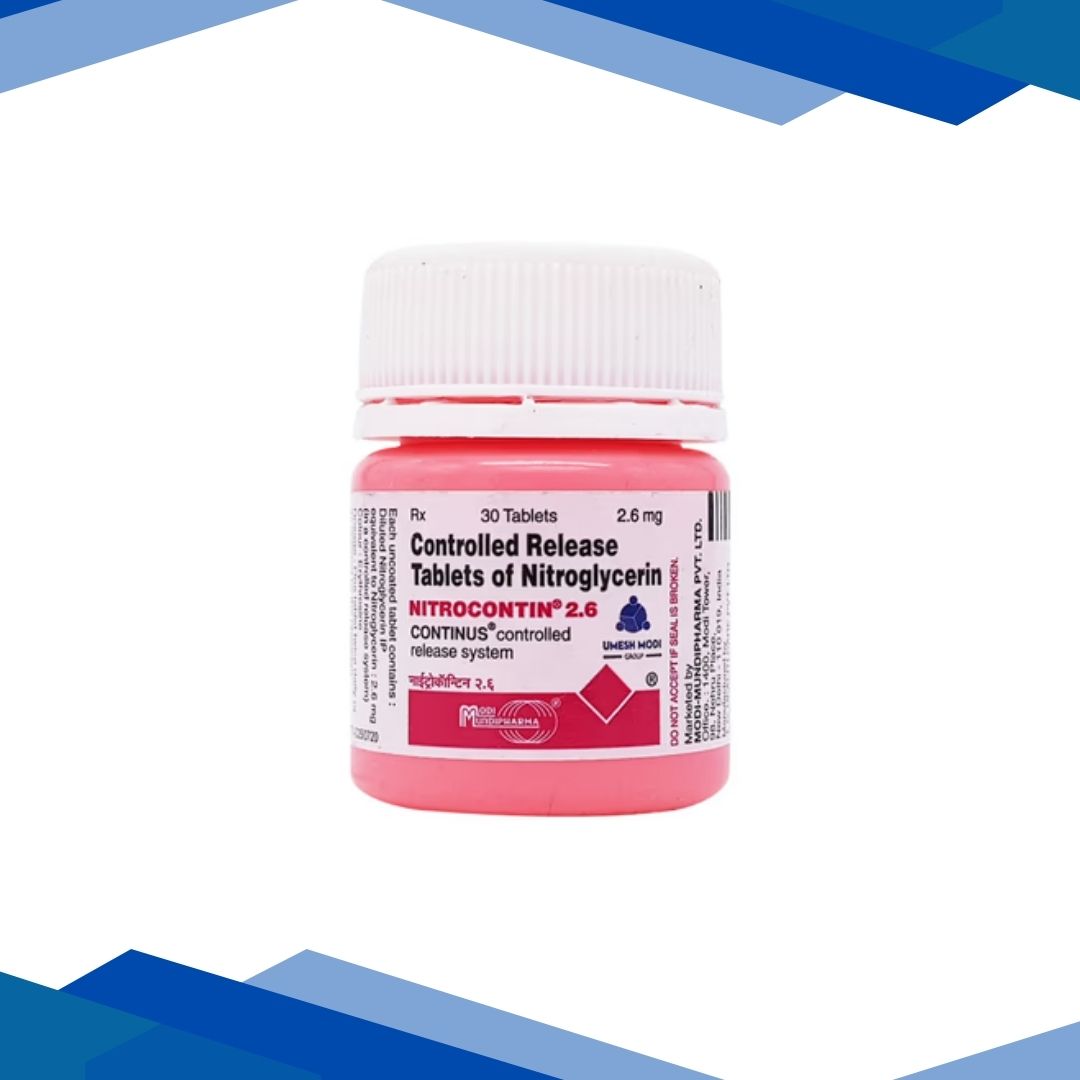 Nitrocontin 2.6 Tablet
