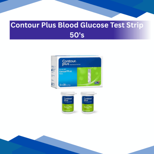 Contour Plus Blood Glucose Test Strips 50's
