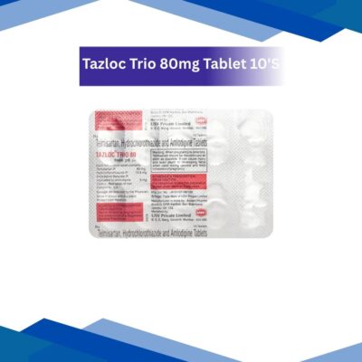 Tazloc Trio 80mg Tablet 10'S