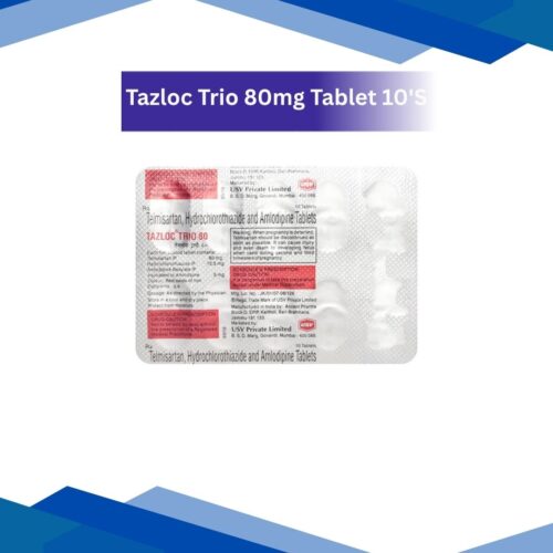 Tazloc Trio 80mg Tablet 10'S