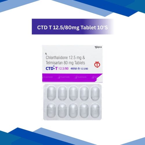 CTD T 12.5/80 mg Tablet 10's