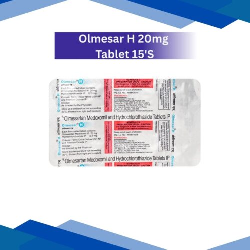 Olmesar H 20mg Tablet 15'S