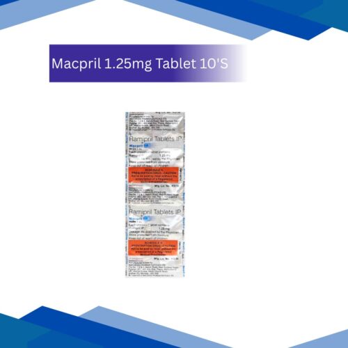 Macpril 1.25 mg Tablet 10's