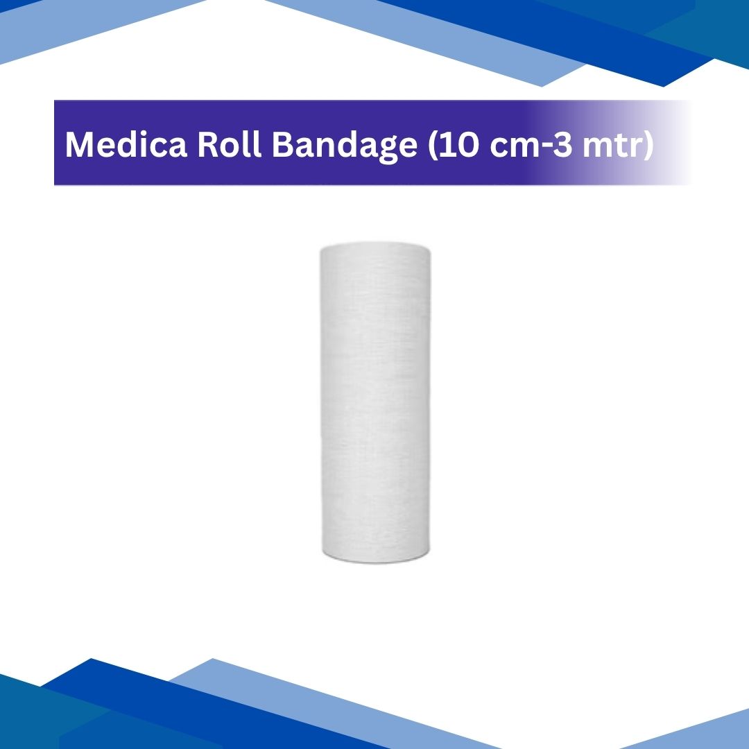 Medica Roll Bandage (10 cm-3 mtr)