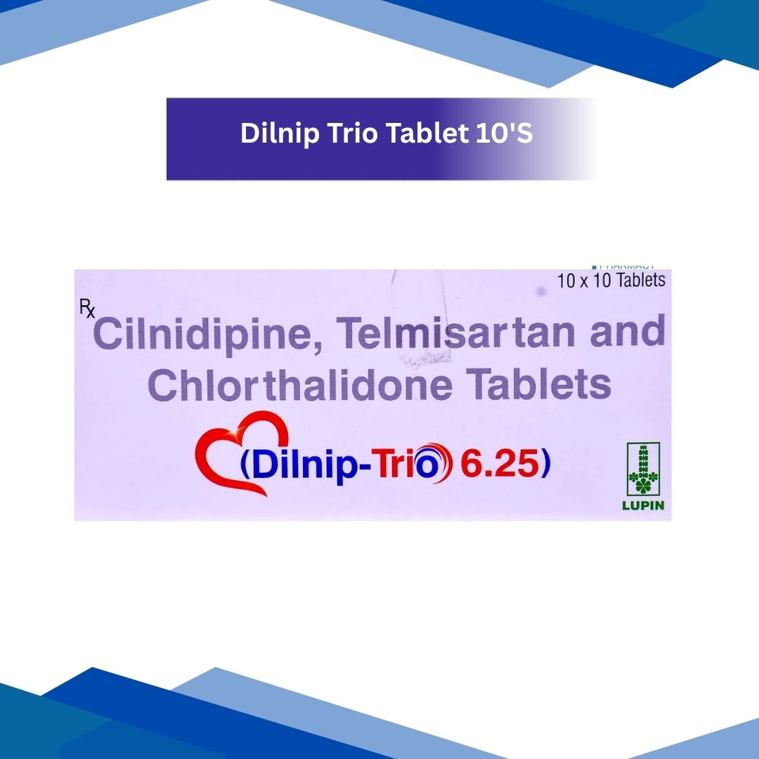 Dilnip Trio Tablet 10's