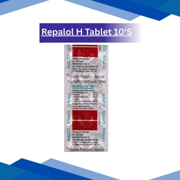 Repalol H Tablet 10'S