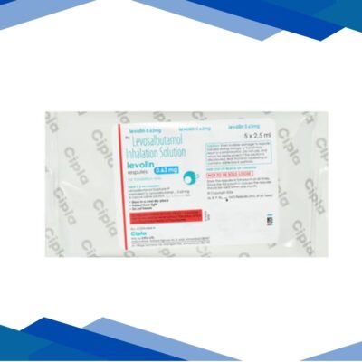 Levolin 0.63mg Respules 6X2.5 ml