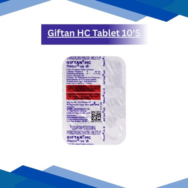 Giftan HC Tablet 10'S