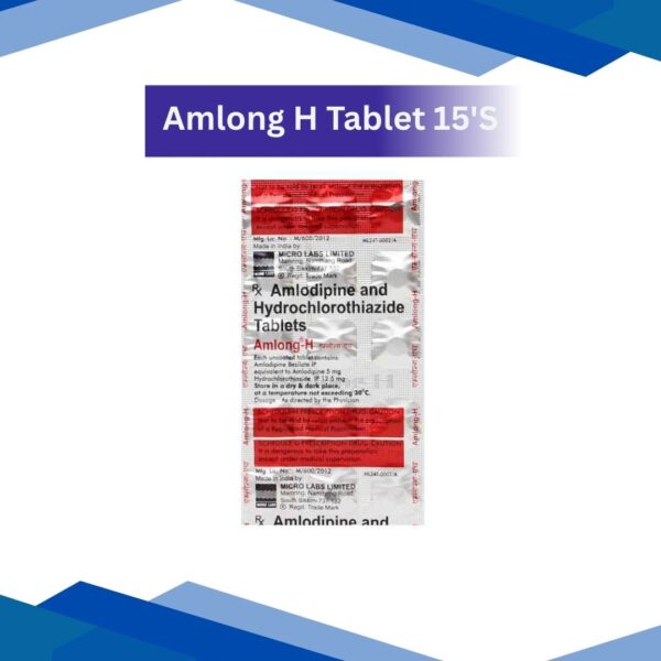 Amlong H Tablet 15'S