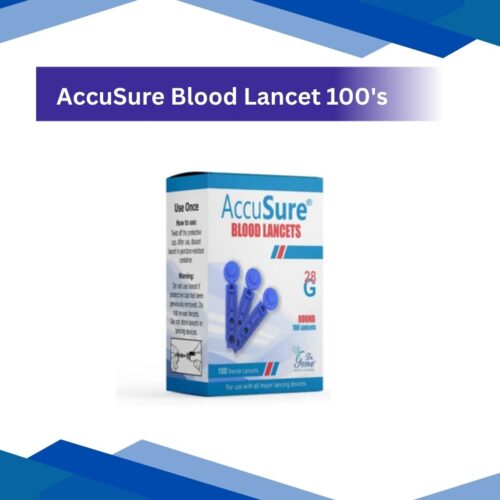 AccuSure Blood Lancets 100's