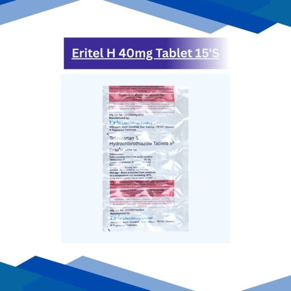Eritel H 40mg Tablet 15'S